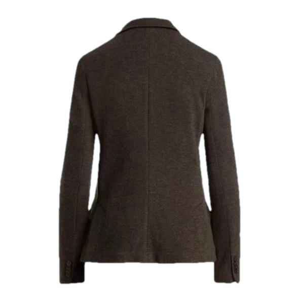 SOLD Polo Ralph Lauren Herringbone Tweed Double Knit Wool Blazer Jacket 4 Green - Picture 2 of 16